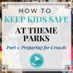 Keeping kids safe at a festival or theme park (like Walt Disney World and Universal Studios) can be a big worry, especially when those places are so crowded! But don’t worry, I’ve been there and in this 3 part series, I’ve put together my favorite simple solutions to keep the whole family safe and ready for an awesome time! In Part I-I share my tips on preparing your little ones for the big crowds. By the way, my kids are a big fan of Tip # 3!