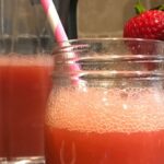 My daughter and I set out to make the perfect summer drink packed with strawberries and watermelon. This easy DIY agua fresca is naturally sweet with no added sugar and will keep you hydrated on the hottest summer days. Includes Bonus recipe to create a Strawberry Watermelon Cocktail!
