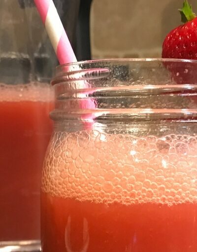 My daughter and I set out to make the perfect summer drink packed with strawberries and watermelon. This easy DIY agua fresca is naturally sweet with no added sugar and will keep you hydrated on the hottest summer days. Includes Bonus recipe to create a Strawberry Watermelon Cocktail!