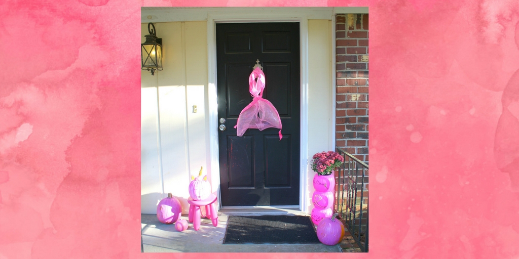How to Make a Simple Pink Ribbon Wreath