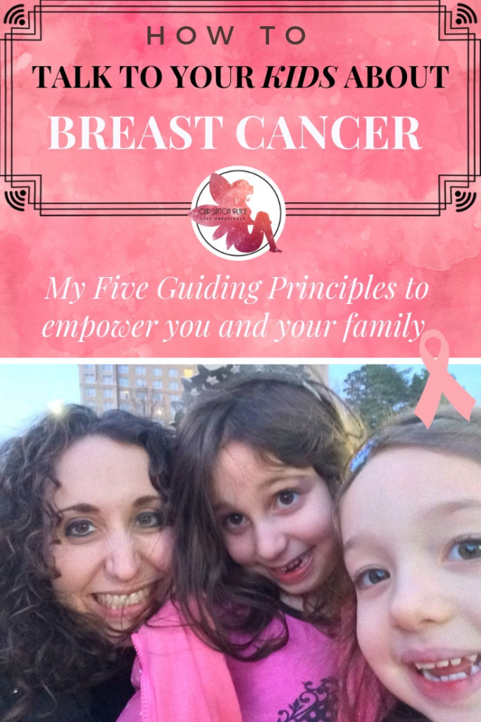 how to talk to kids about breast cancer