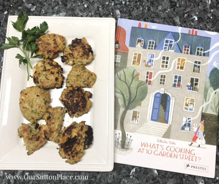 Zesty Zucchini Turkey Meatballs and the What's Cooking at 10 Garden Street cookbook