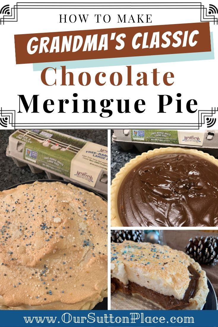 Grandma’s Classic Chocolate Meringue Pie